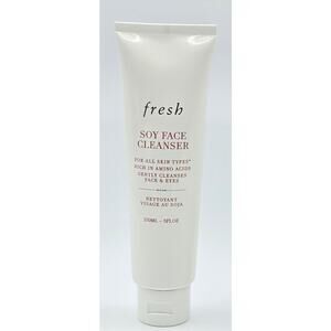 Fresh Soy Face Cleanser 5 oz Gel Hydrating pH Balanced All Skin Types NEW